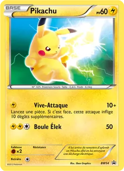 Pikachu, Promo BW BW54