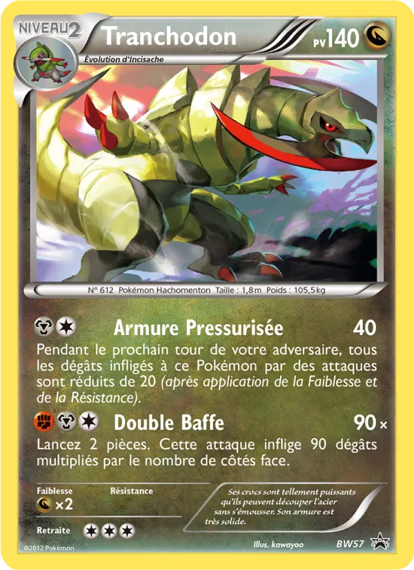 Tranchodon, Promo BW BW57