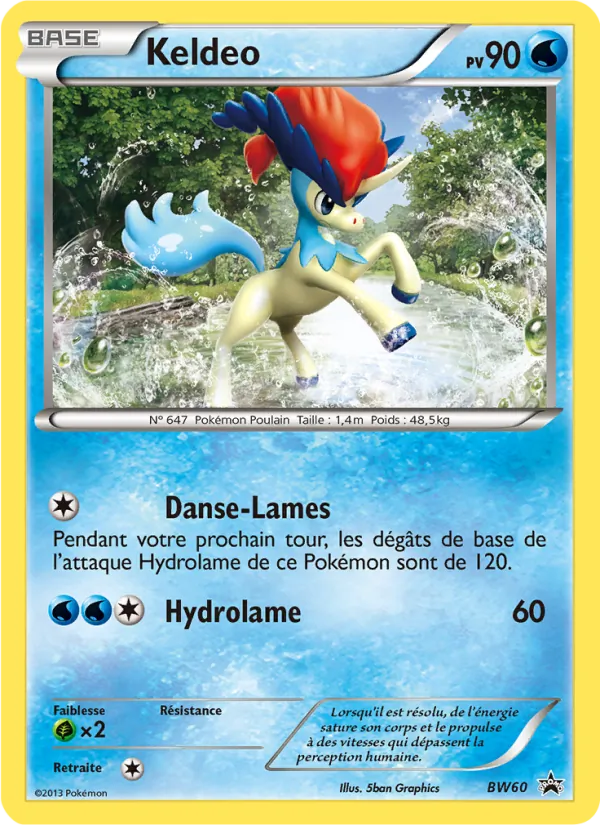 Keldeo, Promo BW BW60