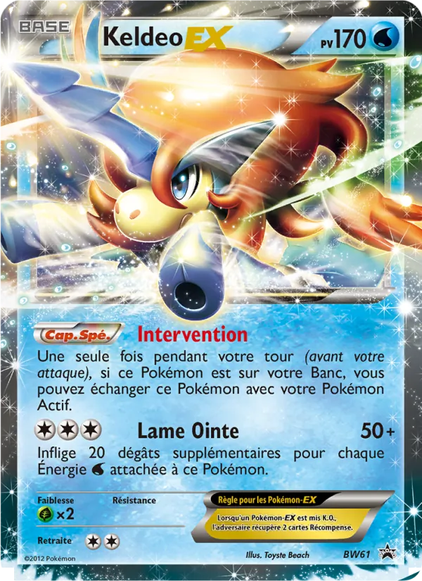 Keldeo ex, Promo BW BW61