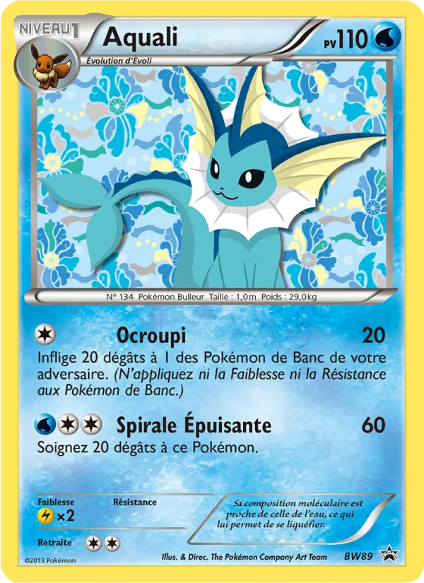 Aquali, Promo BW BW89