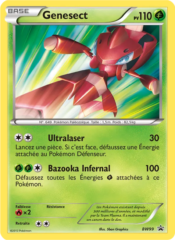 Genesect, Promo BW BW99