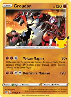 Groudon, Célébrations 17