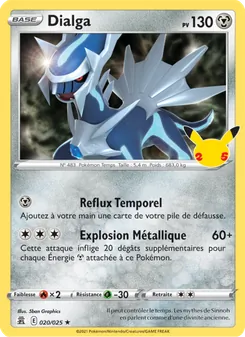 Dialga, Célébrations 20