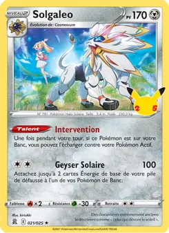 Solgaleo, Célébrations 21