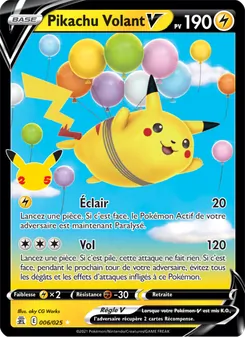 Pikachu Volant V, Célébrations 6