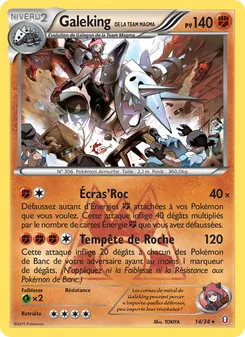 Galeking de la Team Magma, Double Danger 14