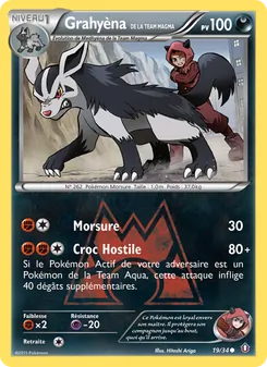 Grahyèna de la Team Magma, Double Danger 19