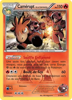 Camérupt de la Team Magma, Double Danger 2