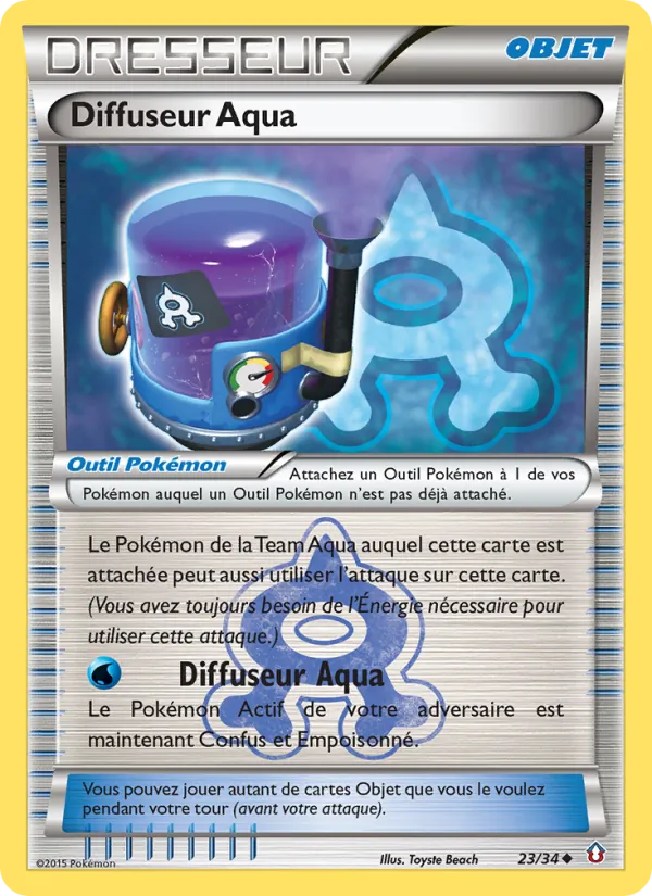 Diffuseur Aqua, Double Danger 23