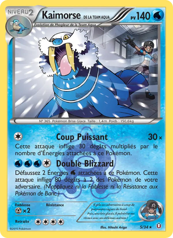 Kaimorse de la Team Aqua, Double Danger 5