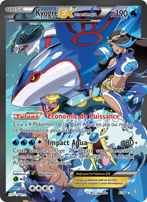 Kyogre-EX de la Team Aqua, Double Danger 6