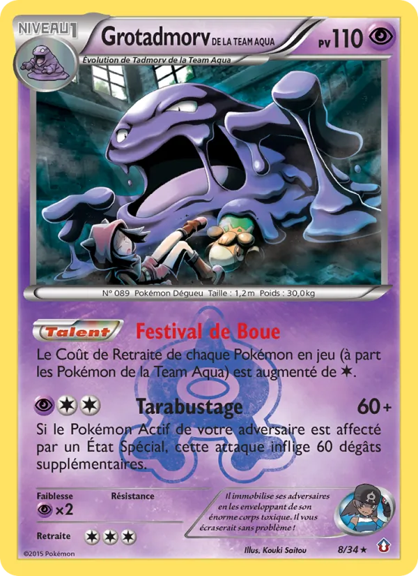 Grotadmorv de la Team Aqua, Double Danger 8