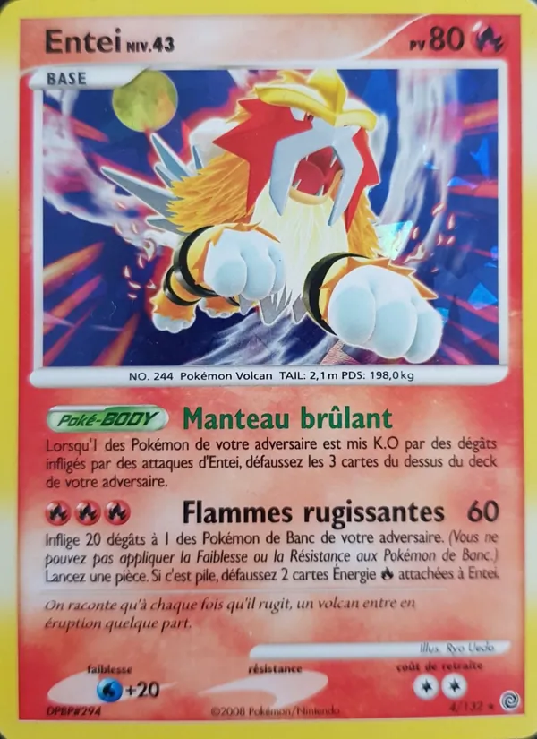 Entei, Merveilles Secrètes 4