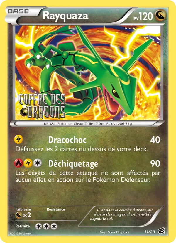 Rayquaza, Coffre des Dragons 11