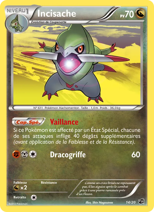 Incisache, Coffre des Dragons 14