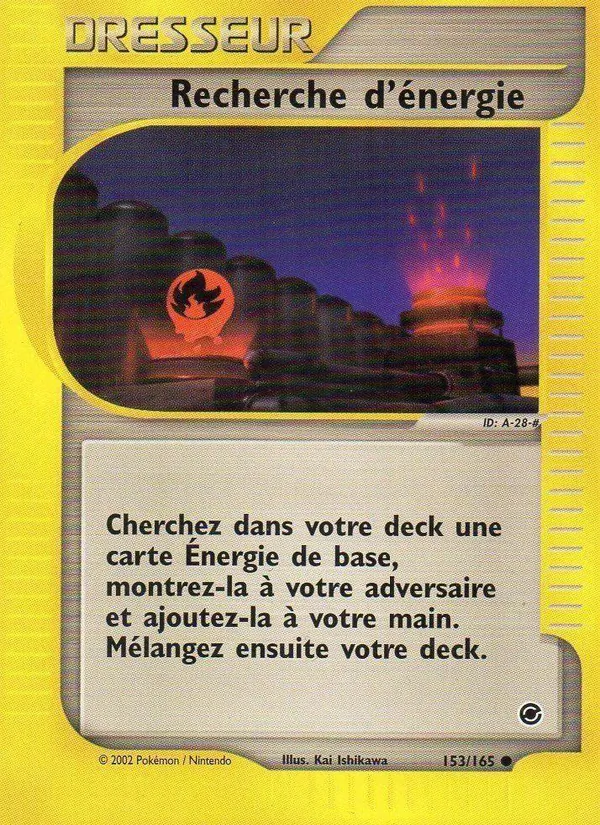 Recherche d'énergie, Expedition 153