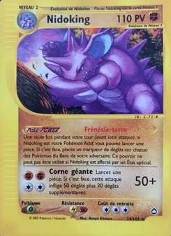 Nidoking, Aquapolis 24