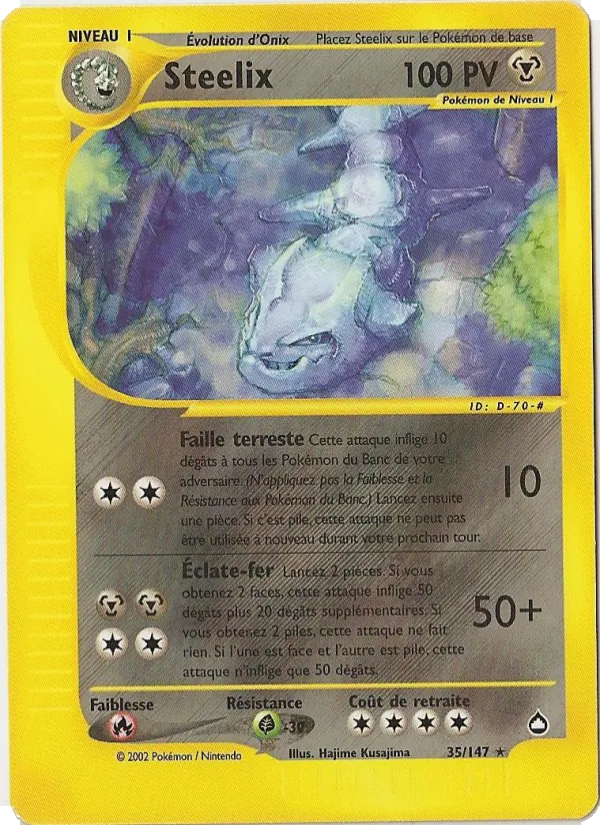 Steelix, Aquapolis 35