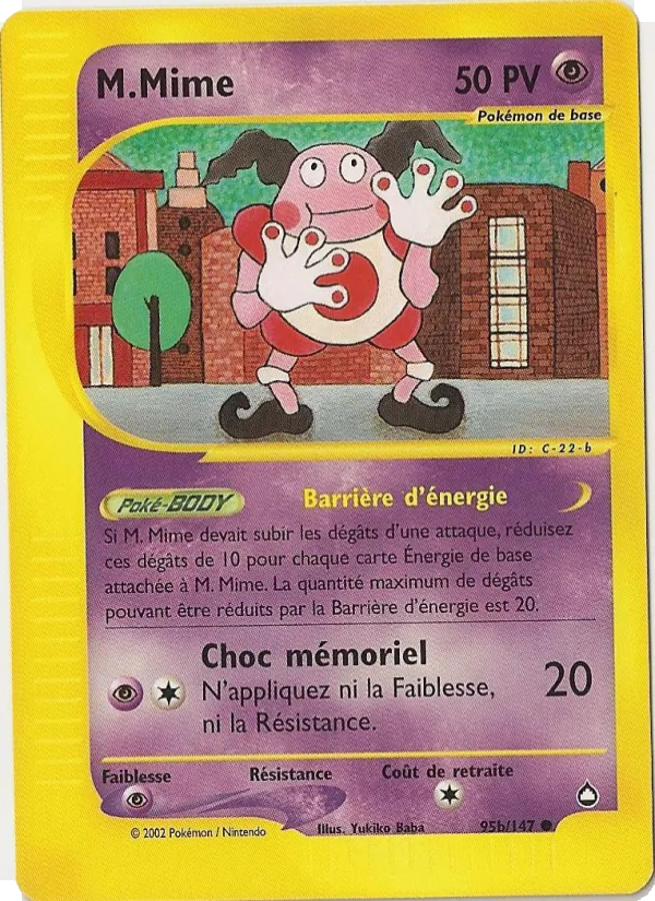 M.Mime, Aquapolis 95b