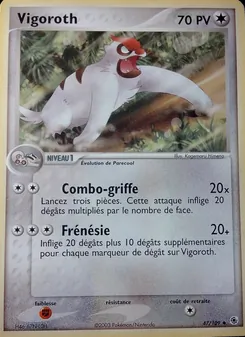 Vigoroth, EX Rubis & Saphir 47