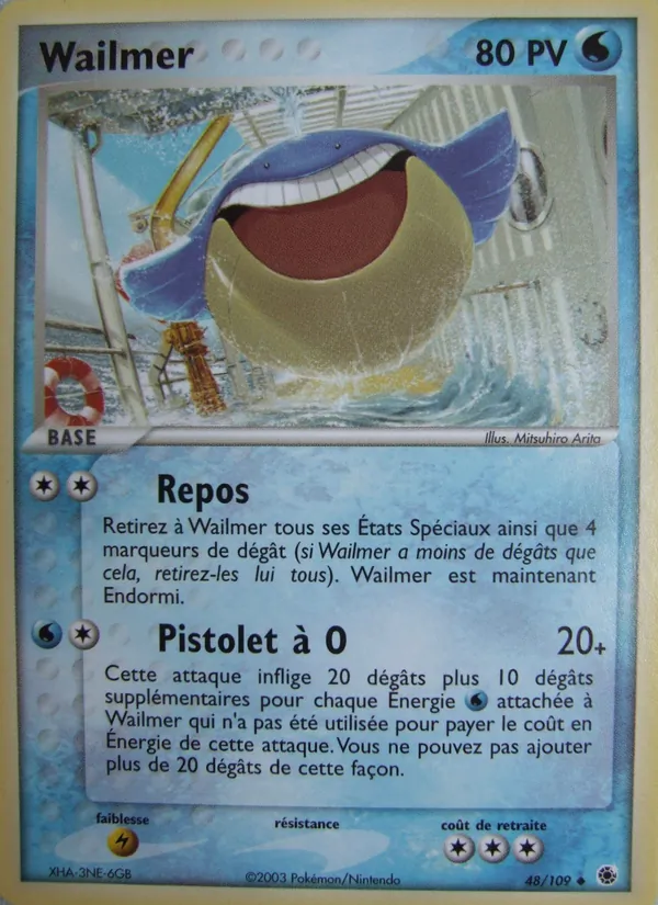 Wailmer, EX Rubis & Saphir 48