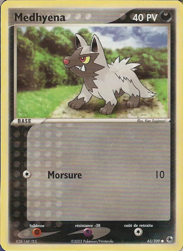 Medhyena, EX Rubis & Saphir 63