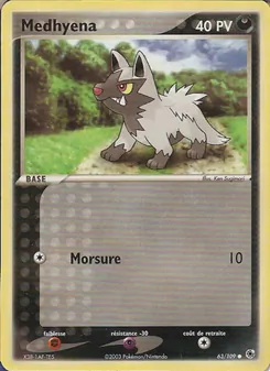Medhyena, EX Rubis & Saphir 63