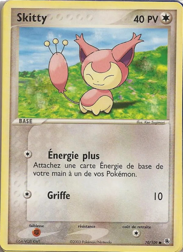 Skitty, EX Rubis & Saphir 70