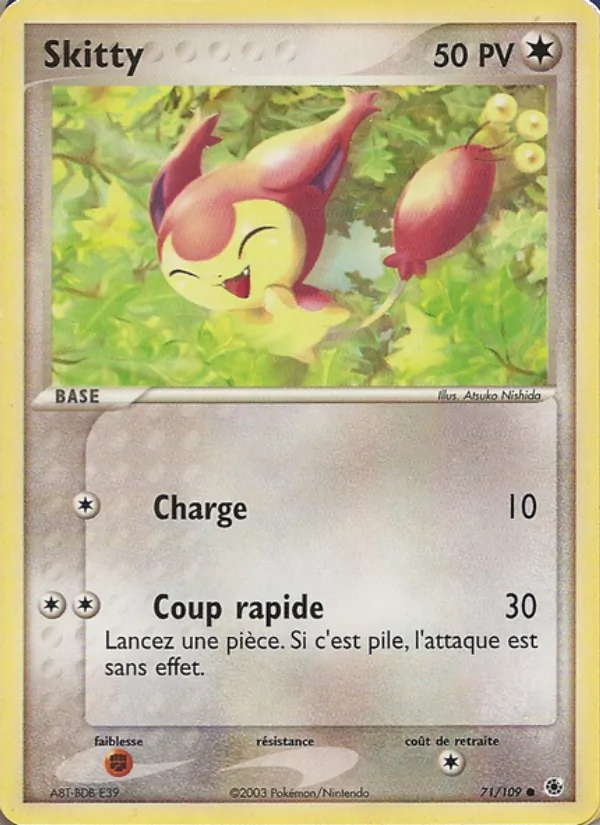 Skitty, EX Rubis & Saphir 71