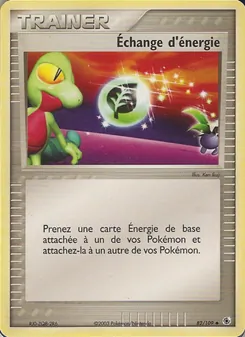 Échange d'énergie, EX Rubis & Saphir 82