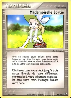 Mademoiselle Sortie, EX Rubis & Saphir 83