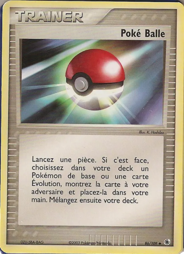 Poké Balle, EX Rubis & Saphir 86