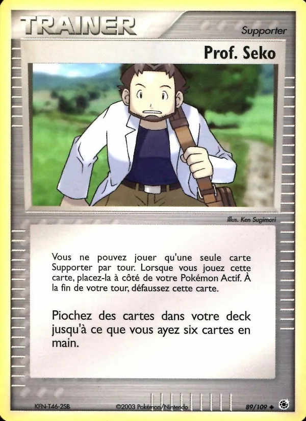 Prof. Seko, EX Rubis & Saphir 89
