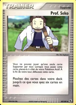 Prof. Seko, EX Rubis & Saphir 89