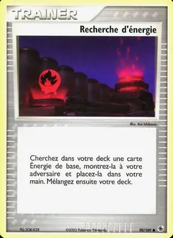 Recherche d'énergie, EX Rubis & Saphir 90
