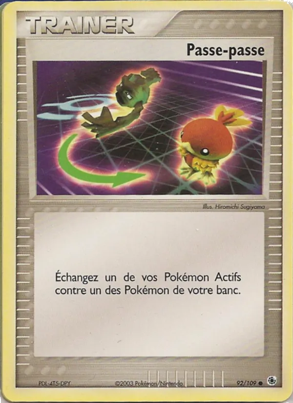 Passe-passe, EX Rubis & Saphir 92