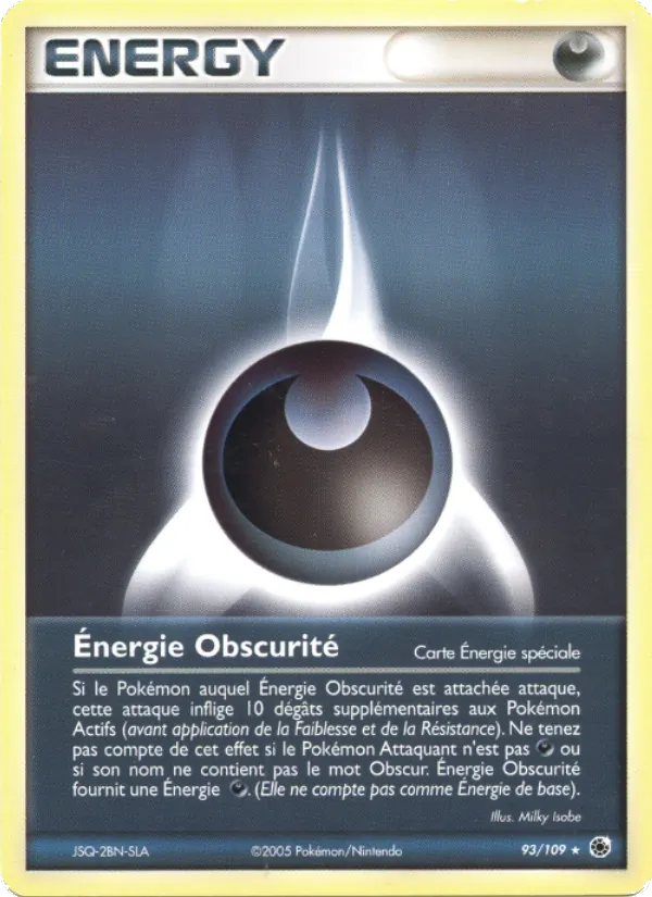 Énergie Obscurité, EX Rubis & Saphir 93