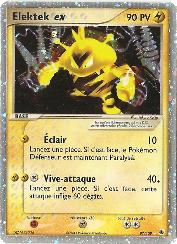 Elektek ex, EX Rubis & Saphir 97