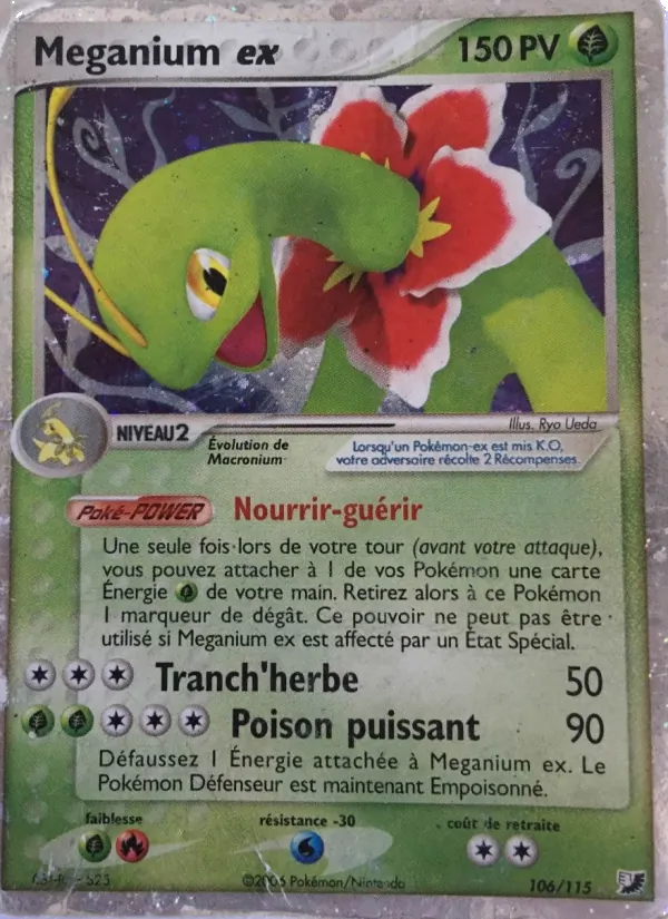Meganium ex, EX Forces Cachées 106