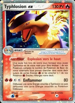 Typhlosion ex, EX Forces Cachées 110