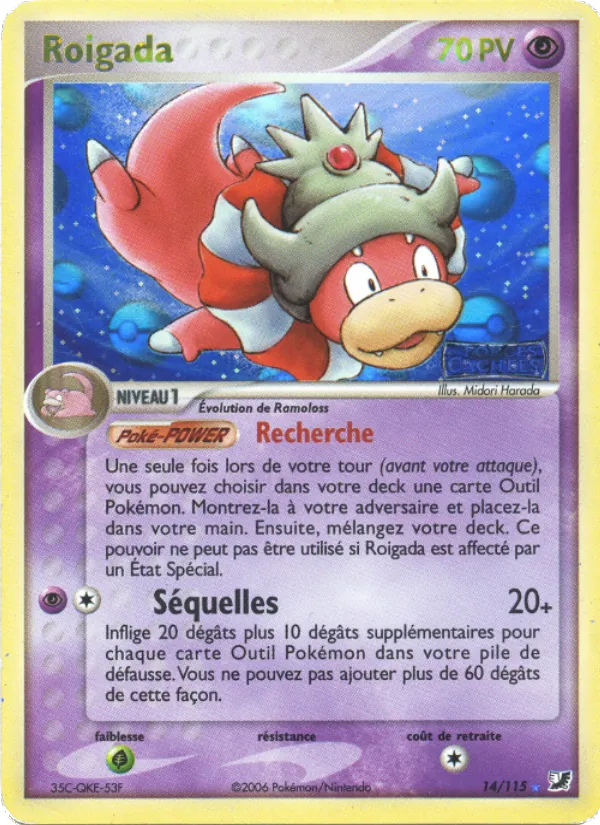 Roigada, EX Forces Cachées 14