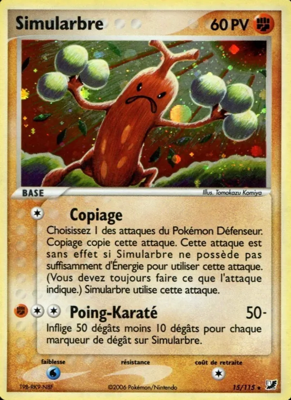 Simularbre, EX Forces Cachées 15