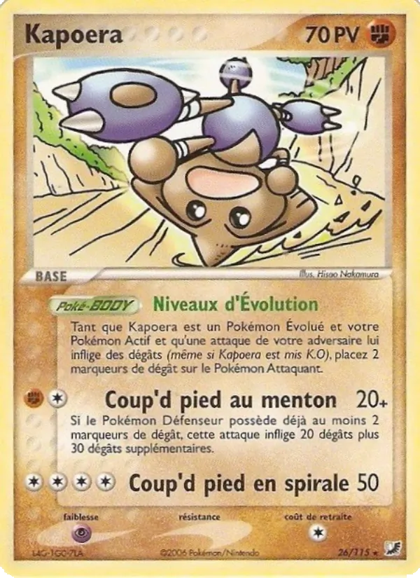 Kapoera, EX Forces Cachées 26