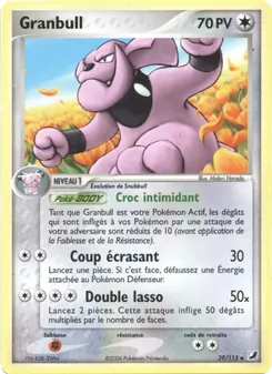Granbull, EX Forces Cachées 39