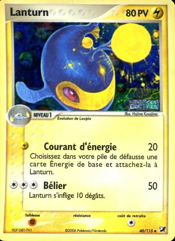 Lanturn, EX Forces Cachées 40