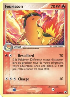 Feurisson, EX Forces Cachées 45