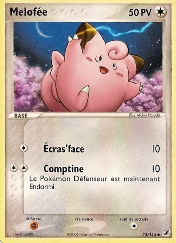 Melofée, EX Forces Cachées 53