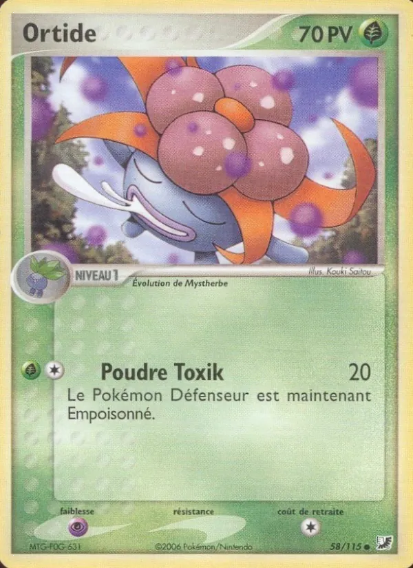 Ortide, EX Forces Cachées 58