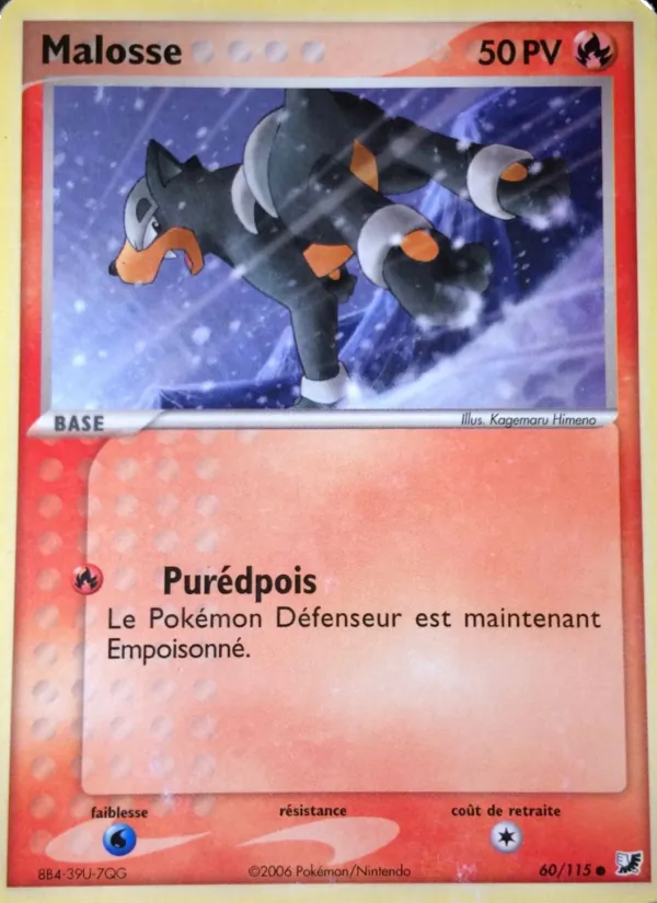 Malosse, EX Forces Cachées 60